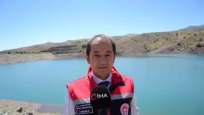 Göyne Barajına 200 bin yavru sazan balığı bırakıldı