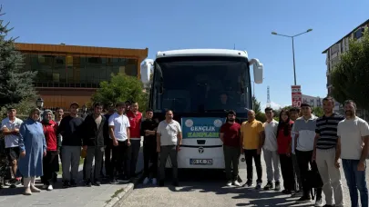 Ağrı’dan Gençler Yaz Kampına Uğurlanıyor
