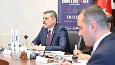 Erzurum’da KOSGEB girişimcilik jürisi toplandı