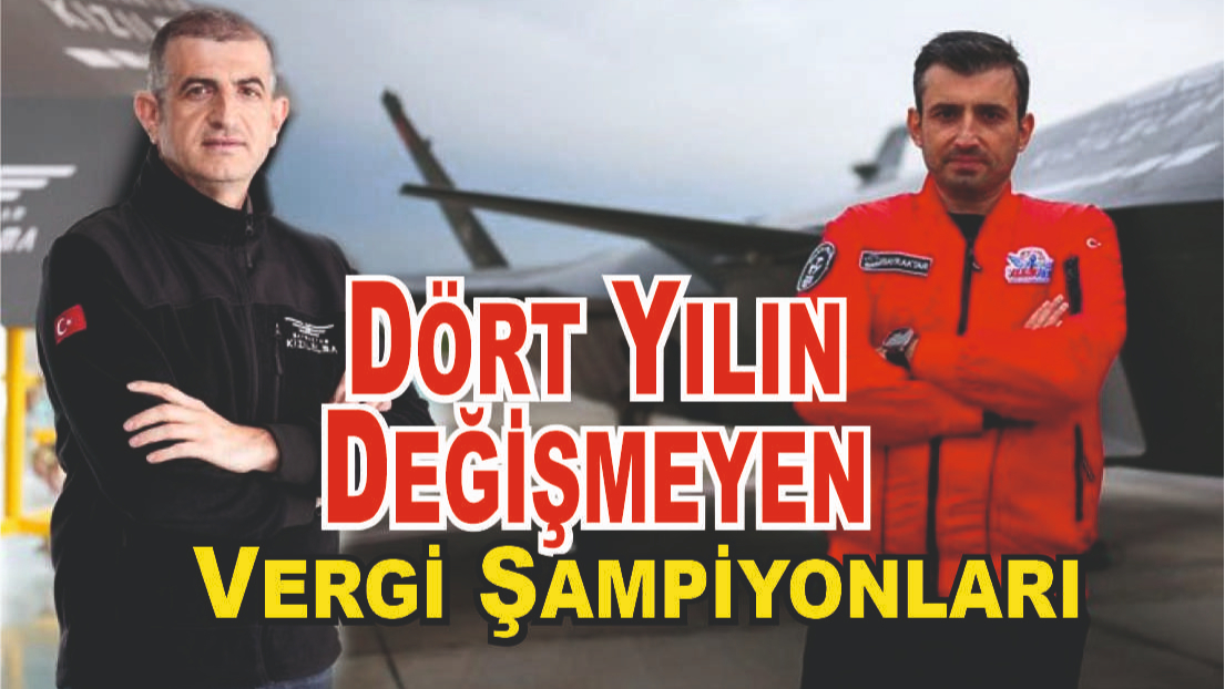 Dört Yıl Üst Üste Vergi Rekortmeni Oldular!