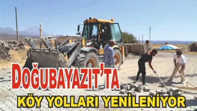 Doğubayazıt’ta Köy Yolları Yenileniyor