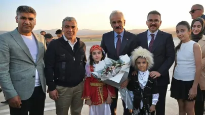 Bakanı Uraloğlu Iğdır’da incelemelerde bulundu