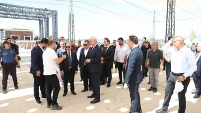 Malazgirt Zaferi etkinlik alanında incelemeler devam ediyor