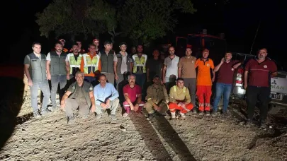 Genç ileçesindeki orman yangını kontrol altına alındı