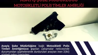 Ruhsatsız Tabanca ve Uyuşturucu Operasyonu