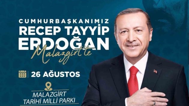 Cumhurbaşkanı Erdoğan Malazgirt Zaferi kutlamaları için Ahlat ve Malazgirt’e gelecek