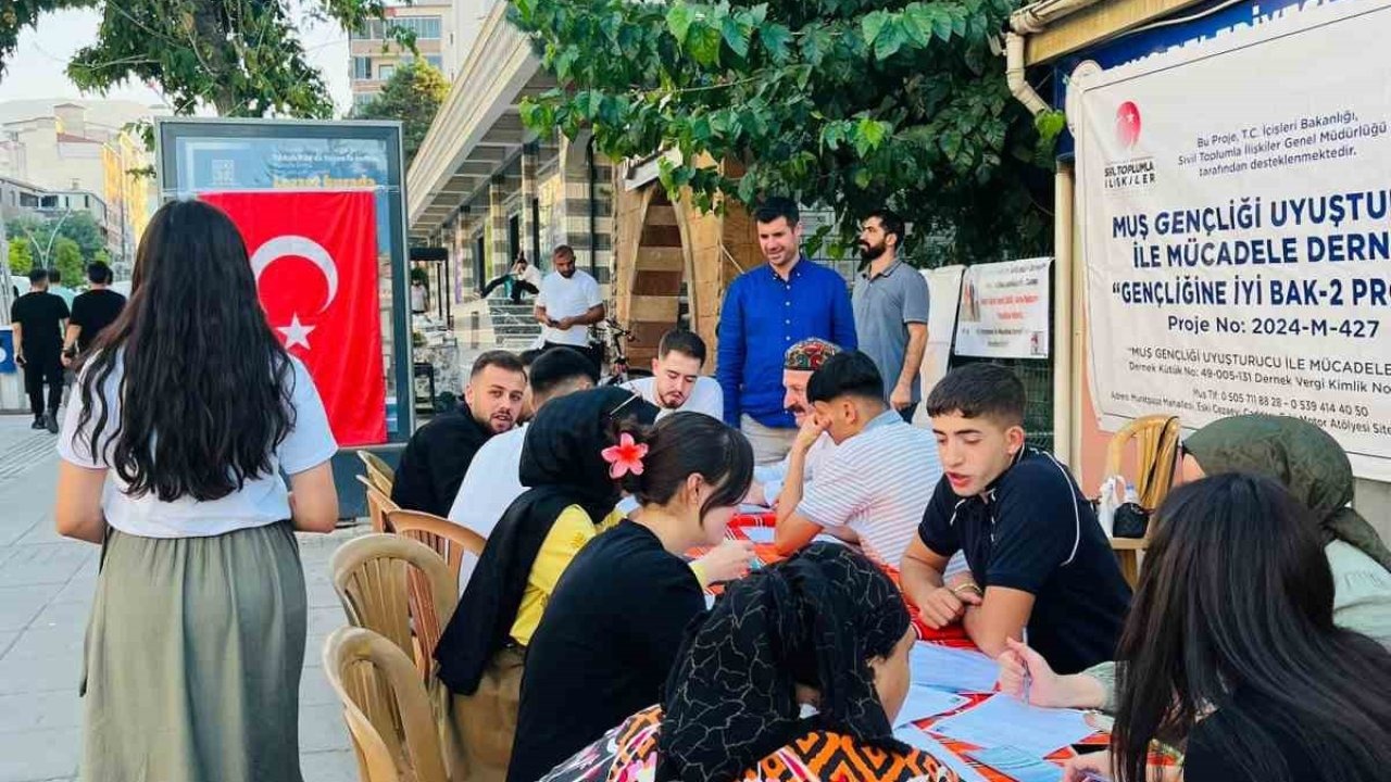 Gençliğine İyi Bak 2 projesi kapsamında saha çalışması yapıldı