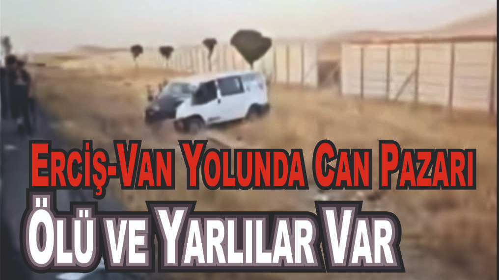 Van-Erciş Karayolunda Katliam Gibi Kaza