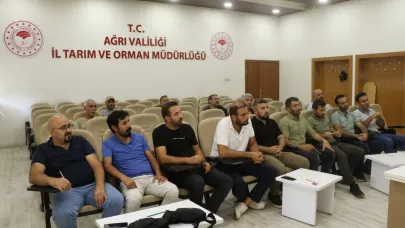 Ağrı’da 2 haftalık arıcılık kursu tamamlandı