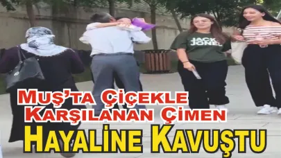 Muşlu Çimen’in Üniversite Sevinci