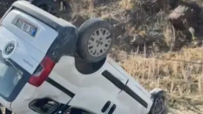 Kars’ta trafik kazası: 2 yaralı