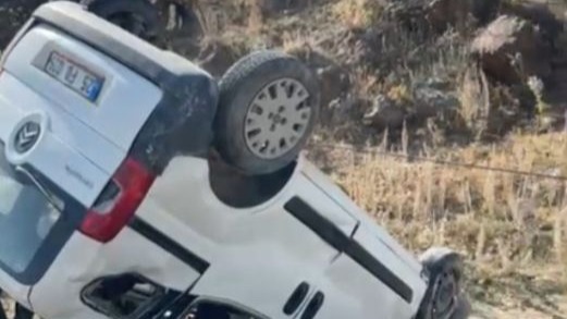 Kars’ta trafik kazası: 2 yaralı