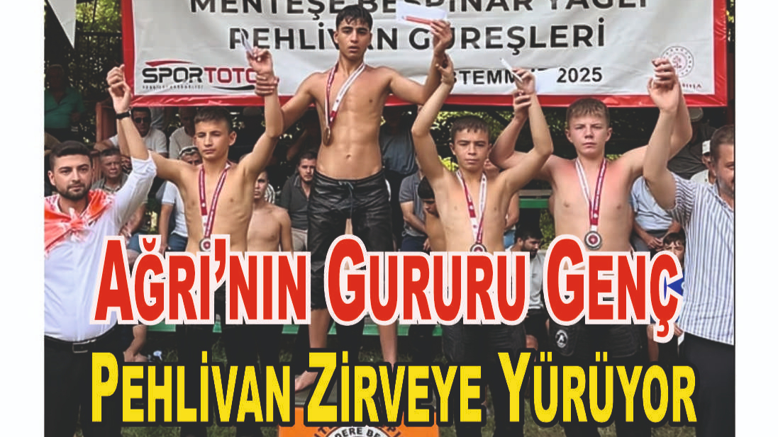 Ağrılı Güreşçiden Büyük Başarı