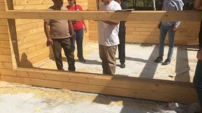 Kütük Ev Çıldır Gölü’nün çehresini değiştirecek