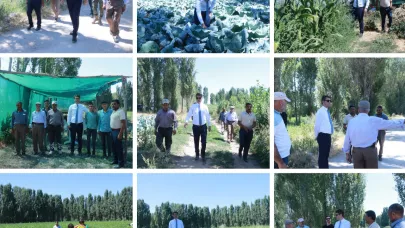 Kaymakam Karaloğlu, Gölağzı Mahallesi Çiftçileriyle Buluştu