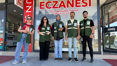 Yeşilay Ağrı, eczacılarla bağımlılıkla mücadelede buluştu