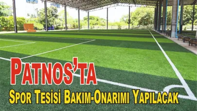 Patnos’ta Spor Tesisi Bakım-Onarım İhalesi