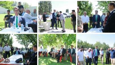 Kaymakam Karaloğlu Hayır Yemeğine Katıldı