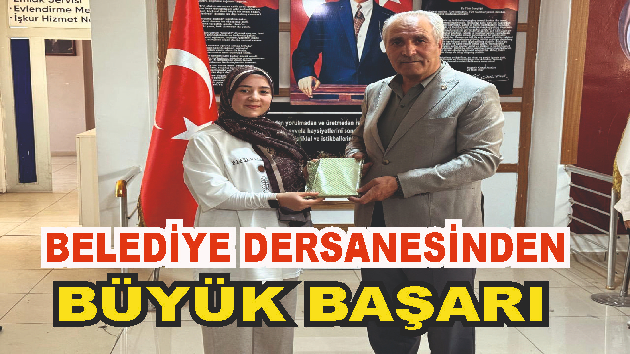 Eleşkirt Belediye Başkanı Ramazan Yaku Başarılı Öğrencilere Ödül Verdi