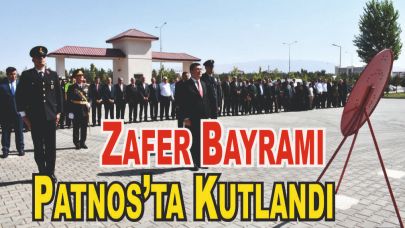 Patnos’ta 30 Ağustos Zafer Bayramı’nın 103. Yılı Coşkuyla Kutlandı