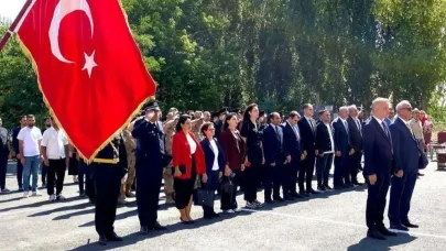 Hamur’da 30 Ağustos Zafer Bayramı törenle kutlandı