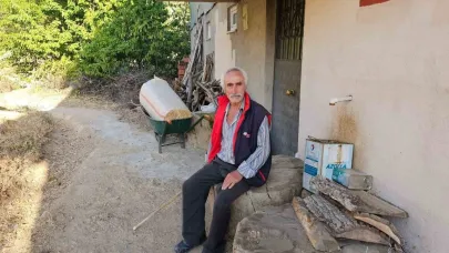 1.5 kilometrelik yolu kendi imkanları ile yaptı, kalanına gücü yetmeyince destek istedi