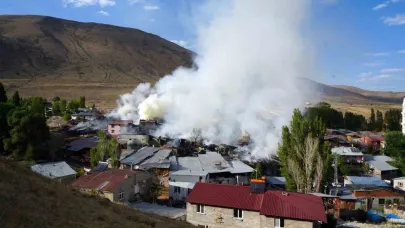 Erzurum’daki yangın kontrol altına alındı