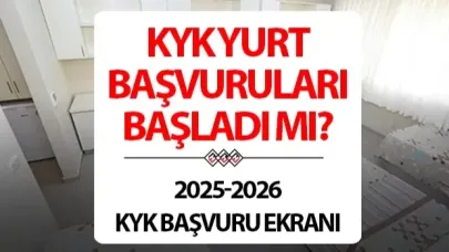 Üniversite Kazanan Gençler Dikkat! KYK yurt başvuruları başladı