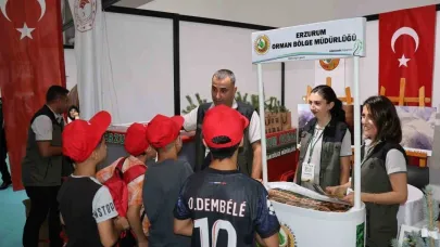 Devlet korumasındaki çocuklar tarım ve hayvancılık fuarına katıldı