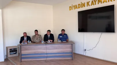 Diyadin’de okul güvenliği toplantısı