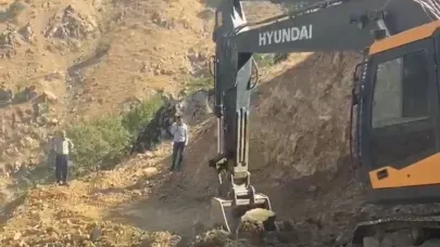 Şemdinli’de iki mezraya yeni yol yapılıyor