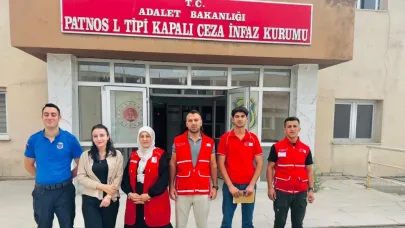 Türk Kızılay Patnos’tan Cezaevindeki Tutuklulara Moral Ziyareti