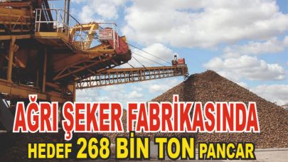 Ağrı Şeker Fabrikası 2025 Pancar Alım Kampanyası Programını Açıkladı