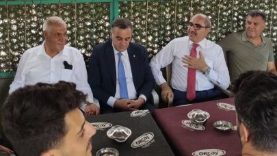 Erciş Ak Parti Heyetinden Erciş İlim Yayma Cemiyetine Ziyaret