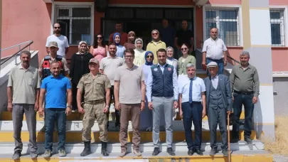 Erciş Kaymakamı Murat Karaloğlu'dan Bayramlı Köyünde Okul Ziyareti
