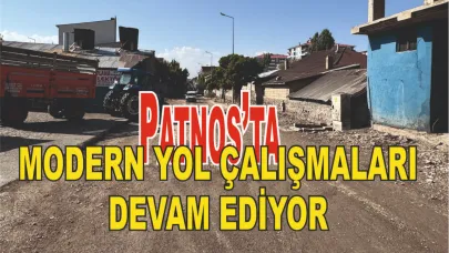 Patnos’ta Altyapı ve Üstyapı Çalışmaları Sürüyor