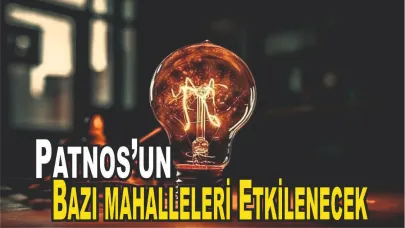 Patnos'ta Kesinti Yaşanacak