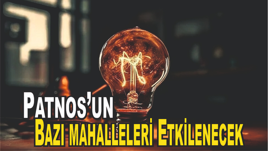 Patnos'ta Kesinti Yaşanacak