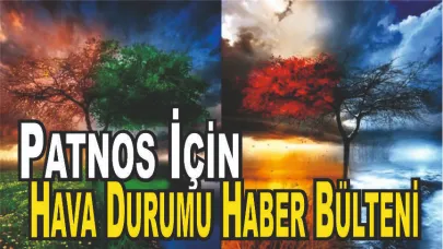 Patnos Hava Durumu Haber Bülteni