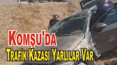 Komşu'da Trafik Kazası Yarlılar Var