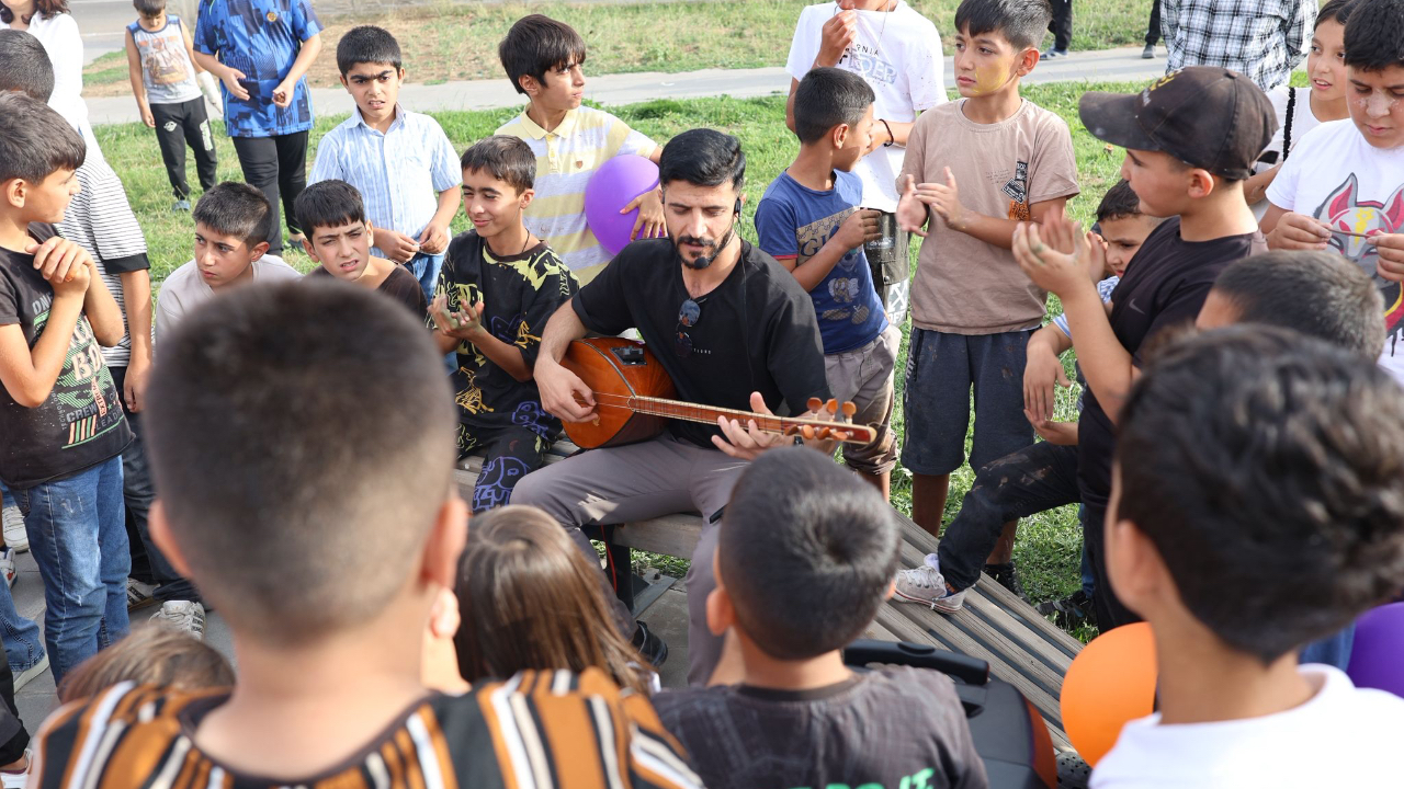 Ağrı’da Anneler ve Çocuklar Parkta Buluştu