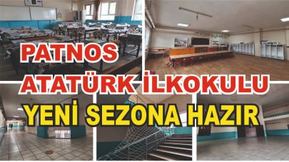 Patnos Atatürk İlkokulu Yenilendi