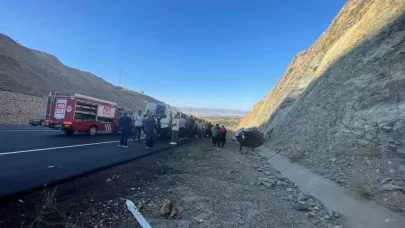 Takla atan otomobilde 3 kişi yaralandı