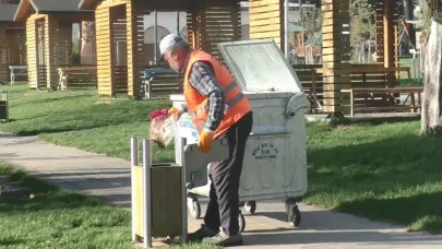 Tatvan'da temizlik işçisinden örnek davranış