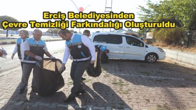 Erciş Belediyesinden Her Hafta Farklı Bir Mahalleye Gönüllü Çevre Temizliği