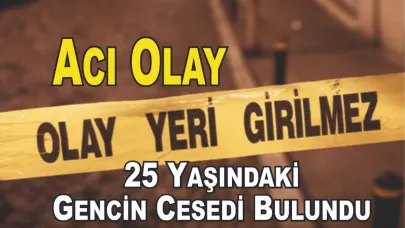 Genç Adam Evinde Ölü Bulundu
