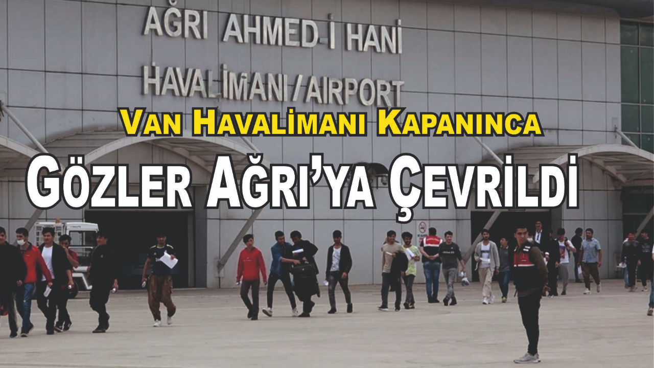 Ağrı Havalimanı’nda Gece Yoğunluğu Başlıyor