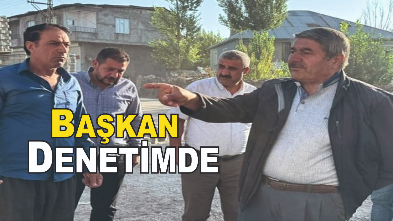 Patnos Camii Mahallesi’nde Yol Çalışmaları Devam Ediyor