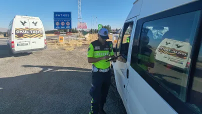 Ağrı’da jandarmadan servis şoförlerine eğitim