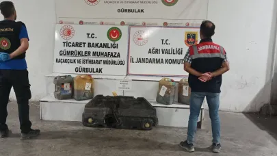 Ağrı’da 56 kilo sıvı metamfetamin ele geçirildi